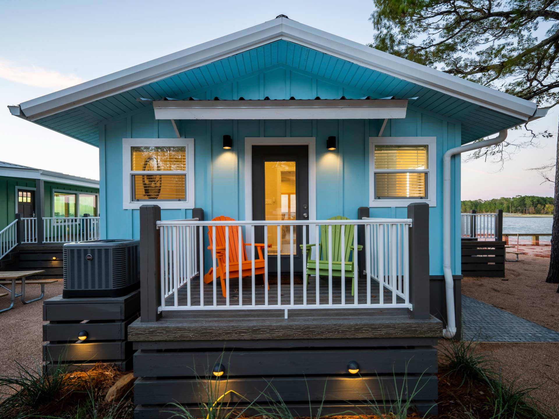 Lakeside Cottage Front Porch