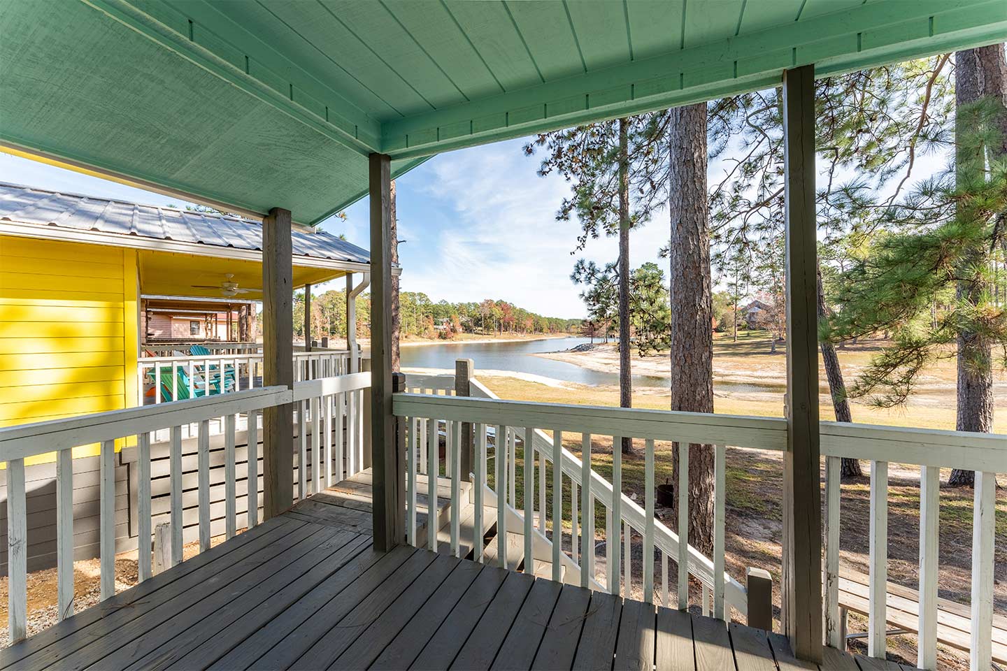 Lake Sam Rayburn Porch View
