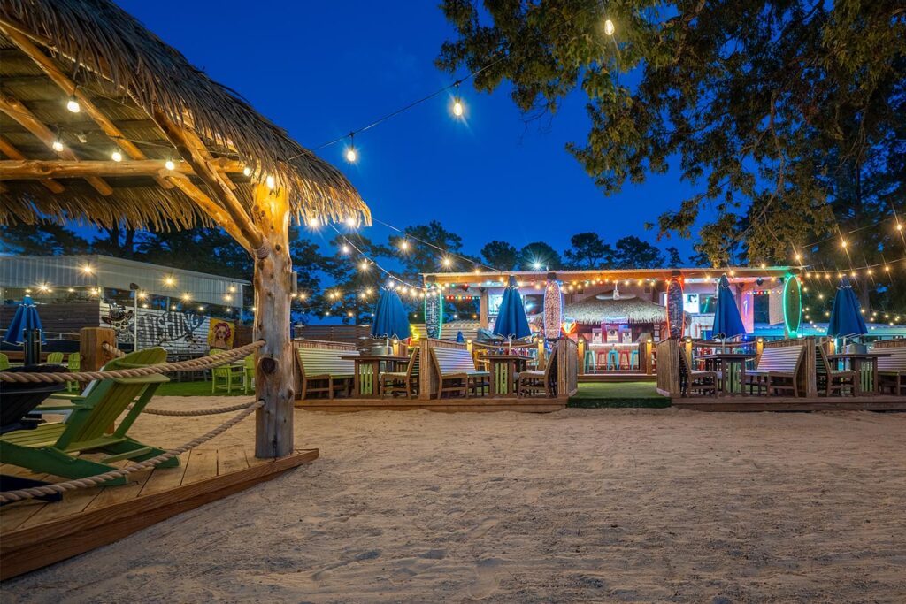 Spicoli’s Bar at night