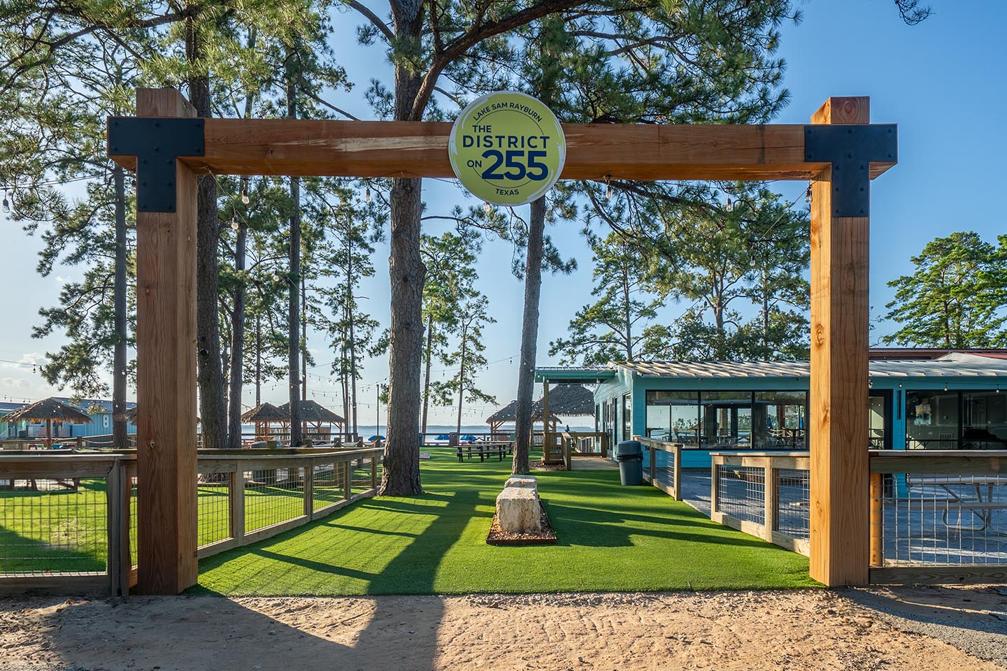 The District on 255 Sign