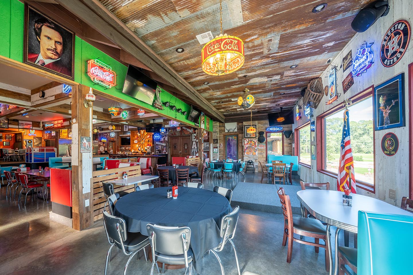 inside Sammy Rays at Rayburn Resort inside Sammy Rays at Rayburn Resort