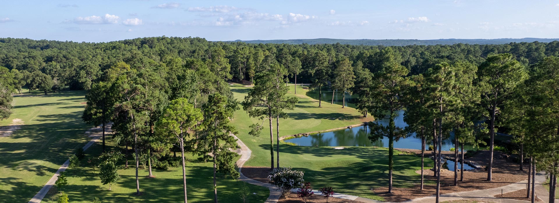 Aerial of Rayburn Resort Golf Course