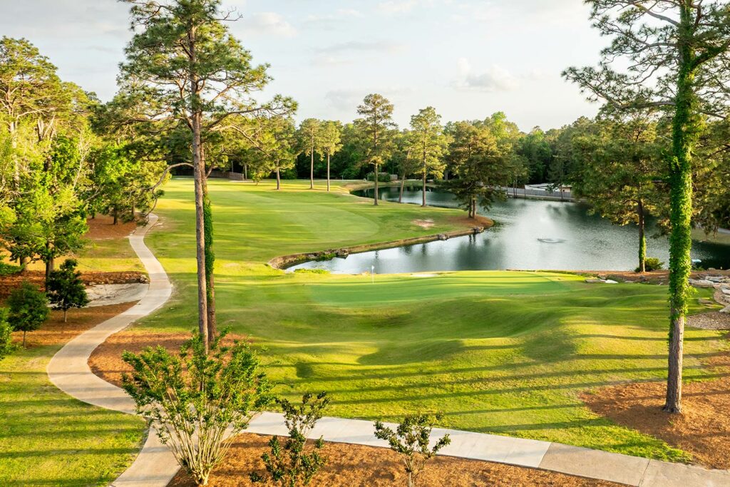 Rayburn Resort Golf Course Aerial