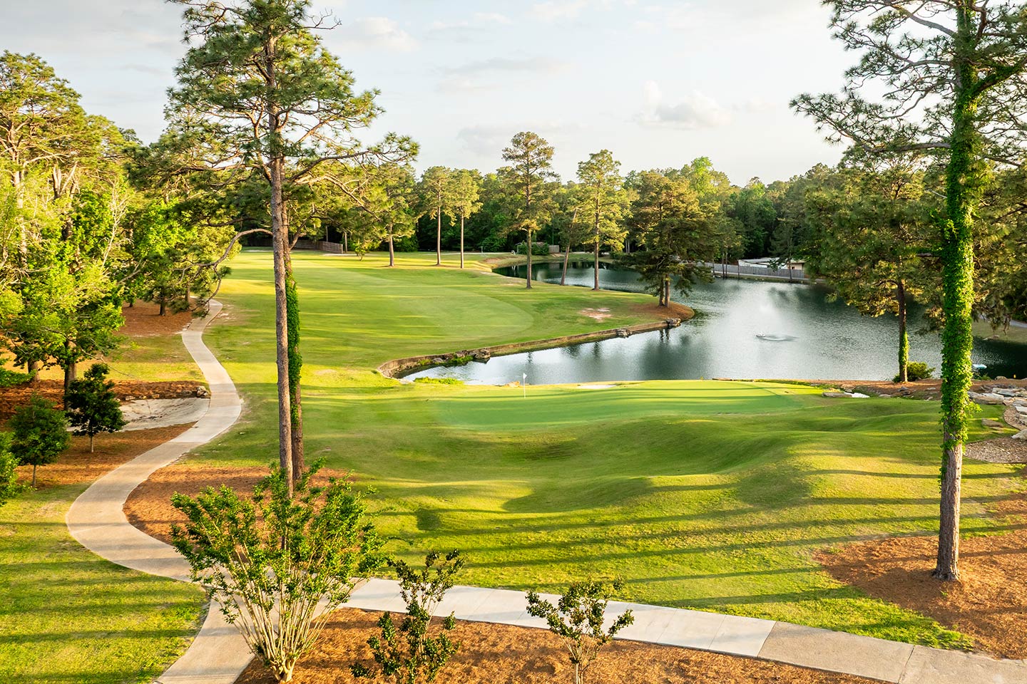 Rayburn Resort Golf Course Aerial