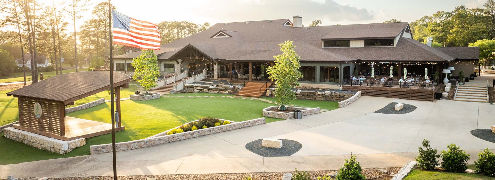 Rayburn Resort Aerial of Clubhouse