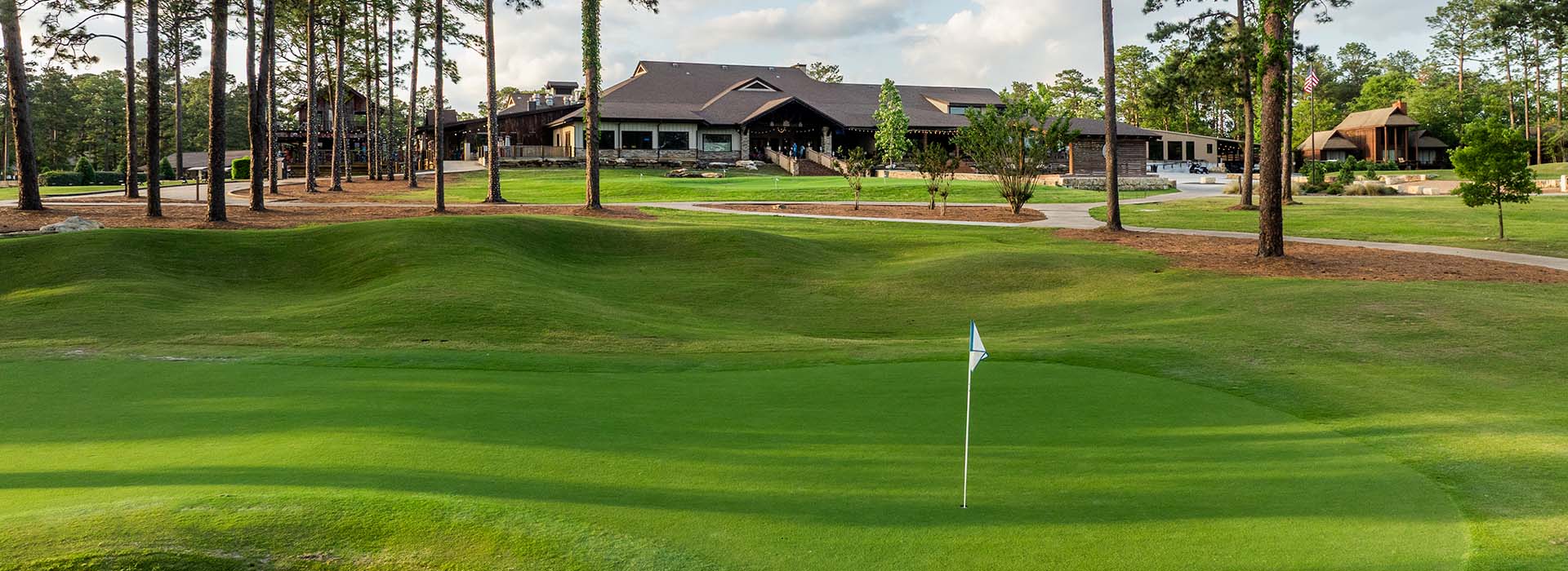 Rayburn Resort Clubhouse by Pond