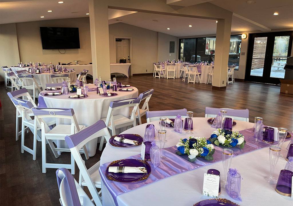Rayburn Resort Wedding Indoor Dining