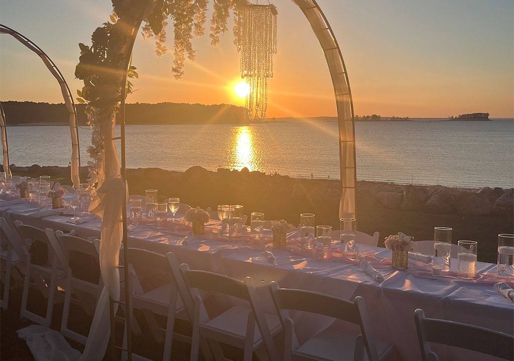 Rayburn Resort Wedding Waterfront Dining