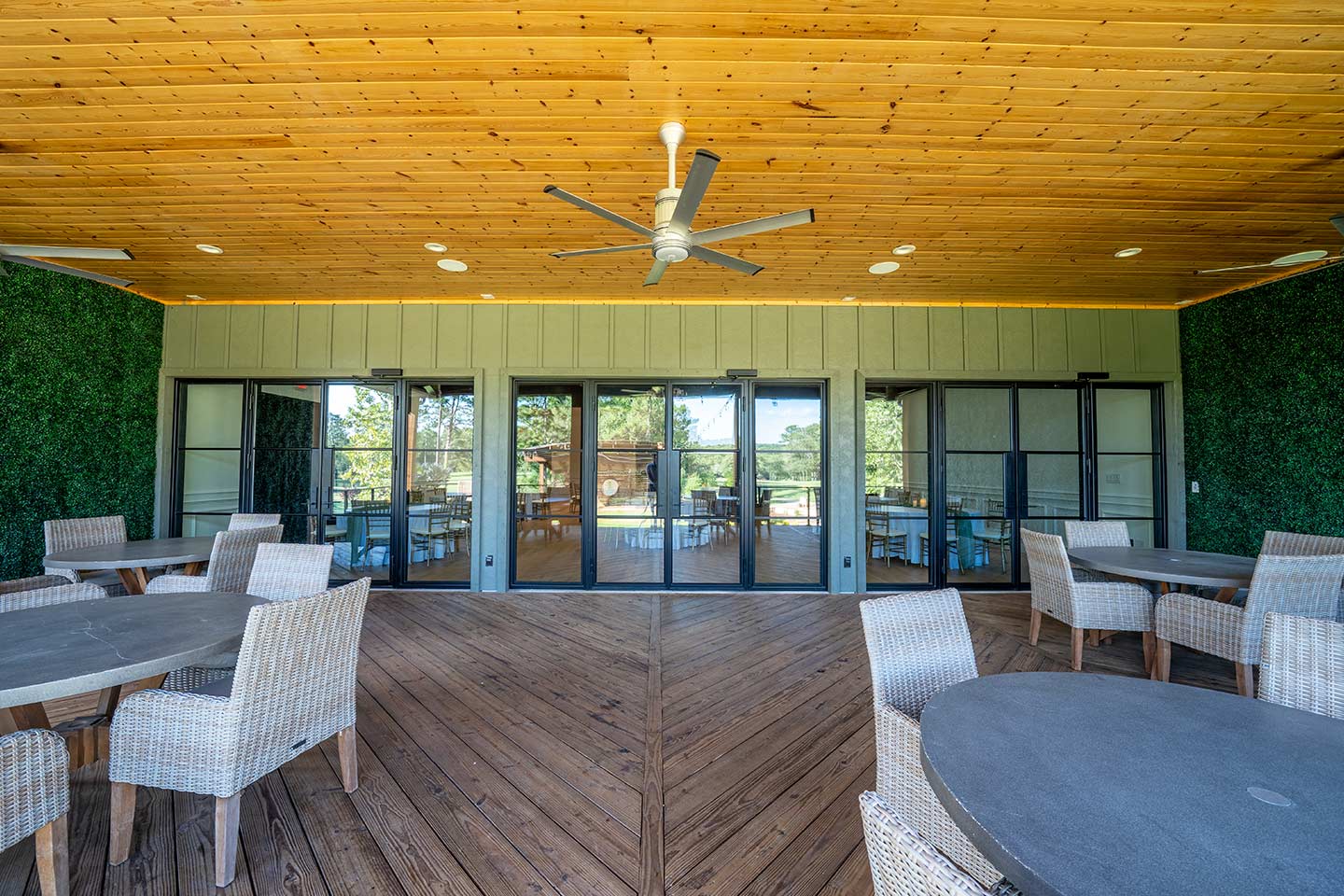 White Oak Room Deck